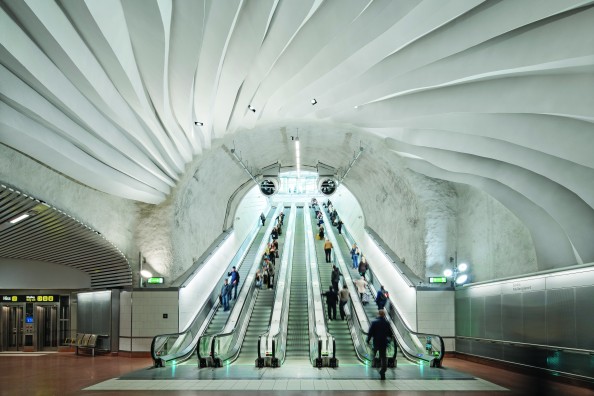 Rockfon® Mono® Acoustic, used in Stockholm Station City