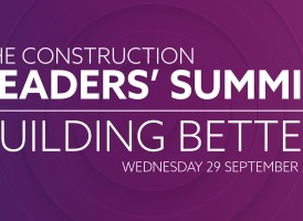 NBS Construction Leaders Summit Building Better announces keynote speaker poster