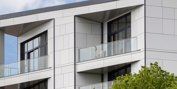 Outside corner of a building